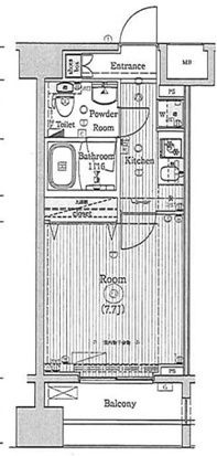 レオーネ南千住の間取り|間取りです。