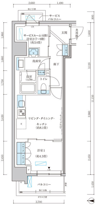 パークアクシス池袋イースト