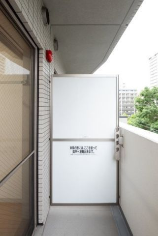 江東区白河２丁目の賃貸マンションのバルコニー