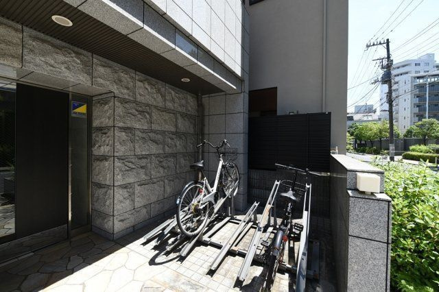 江東区白河２丁目の賃貸マンションの駐車場|駐輪場