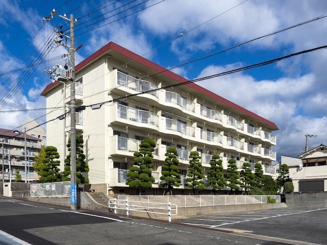パールハイツの外観