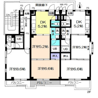 第三メゾン麗の間取り