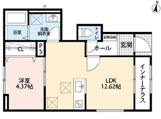 リーブルファイン練馬西大泉Ⅱの間取り