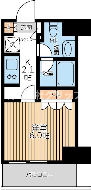 City Lux Tobeの間取り