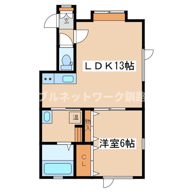 マリオット新釧路の間取り