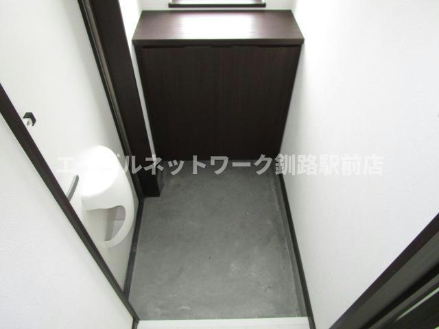 マリオット新釧路の玄関
