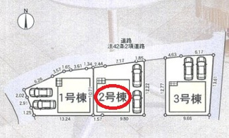 【区画図】 | クレイドルガーデン田原本町八尾第３ | 区画図
