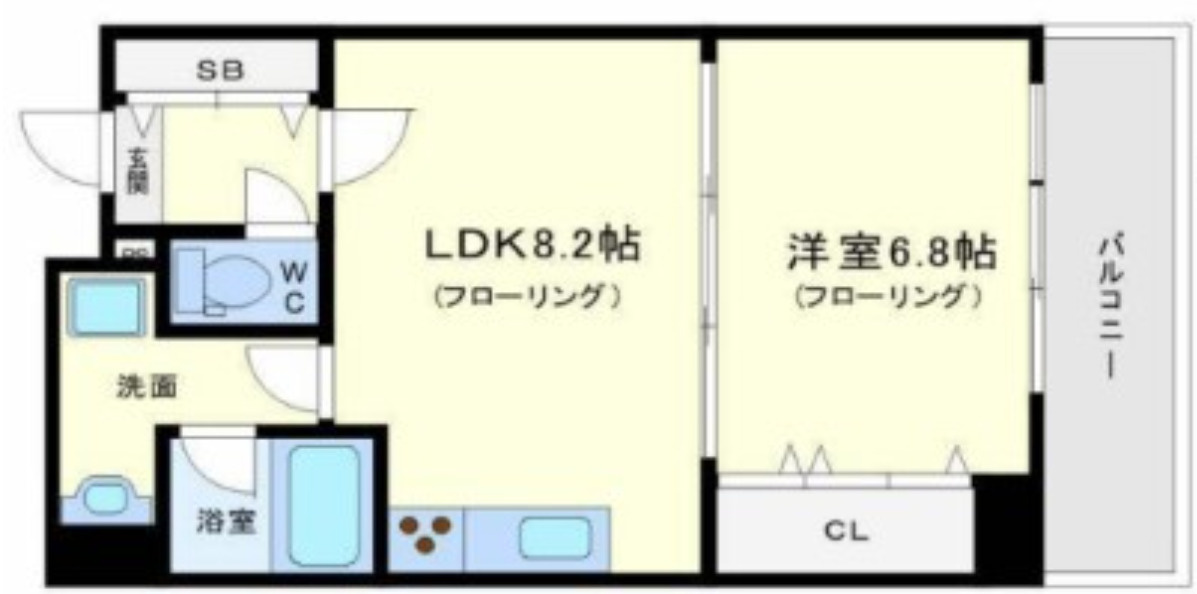 ミドエスト・ツダの間取り