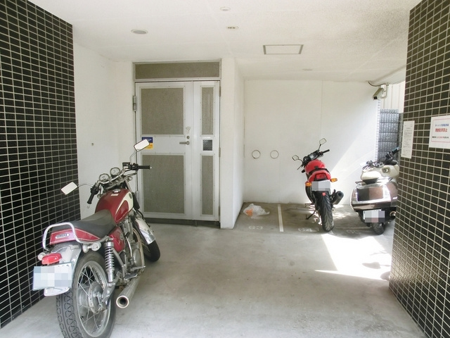 エクシム西巣鴨のその他共用部分|バイク置き場あります