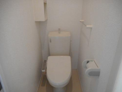 【トイレ】 | ル・レーブ坂上Ⅱ | ゆったりとした空間のトイレです