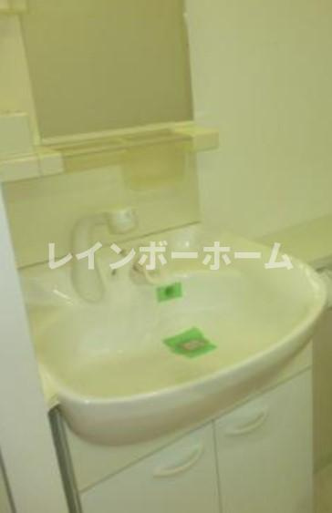 エバーグリーンの洗面所