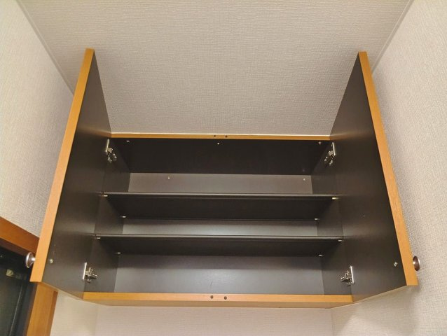 フローラ四月田A棟の収納|こまごまとしたものを収納できそうですね
