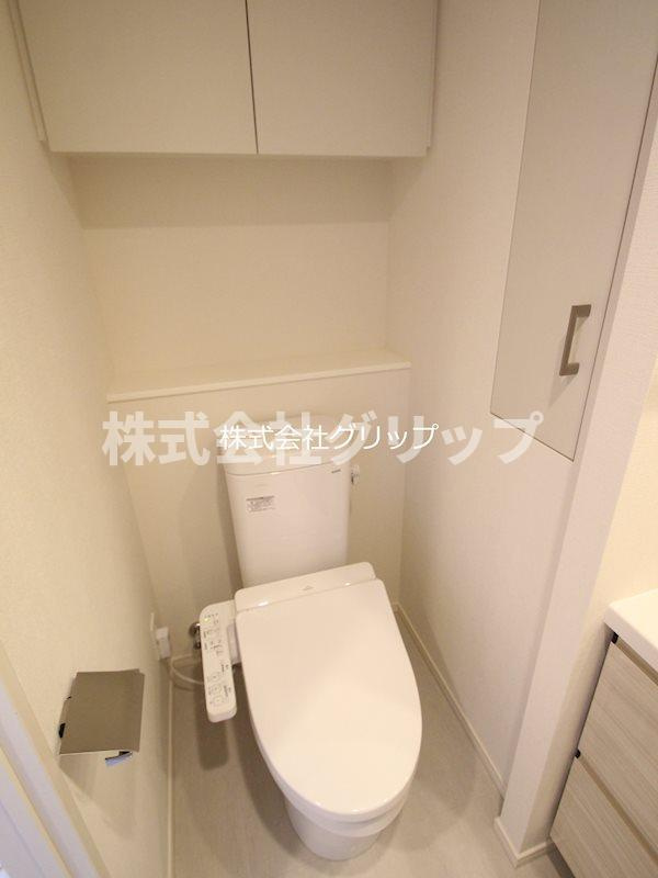 横浜市南区浦舟町３丁目の賃貸マンションのトイレ