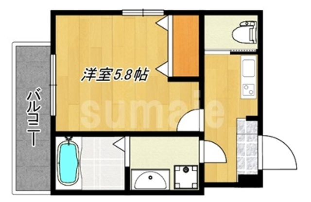 MELDIA大宮桜木町の間取り|間取図です★