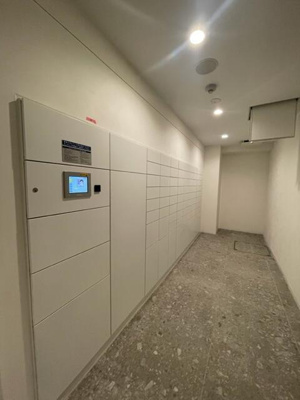 【ロビー】 | クレストコート本所吾妻橋 | メールボックス・宅配ボックス