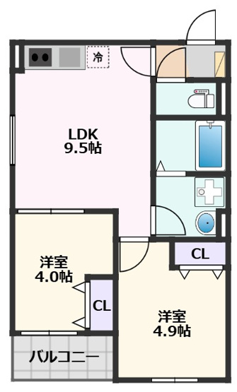 【間取り】 | D porta harvest