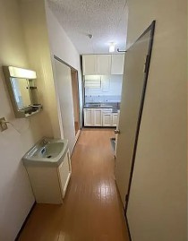 ハイヒルズの洗面所