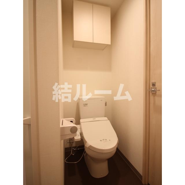 北区滝野川７丁目の賃貸マンションのトイレ