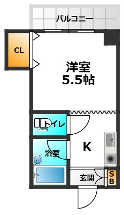 プレアール八尾本町の間取り