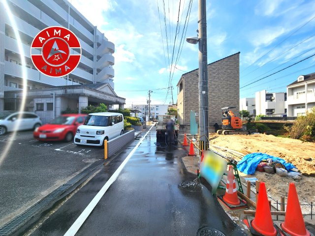 福岡市南区井尻2丁目第3-1棟（1号棟）の外観|前面道路含む現地の写真です。