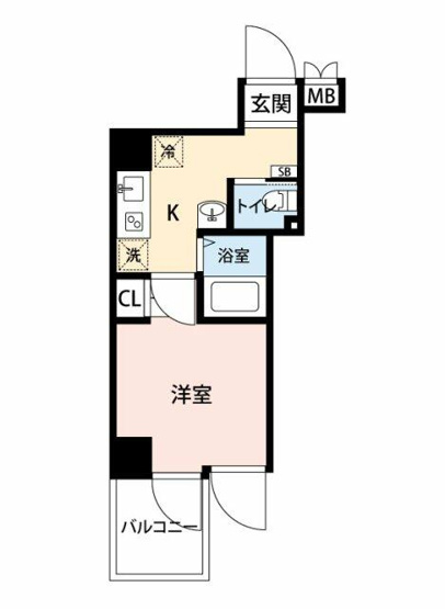 【間取り】 | クレイシア西蒲田
