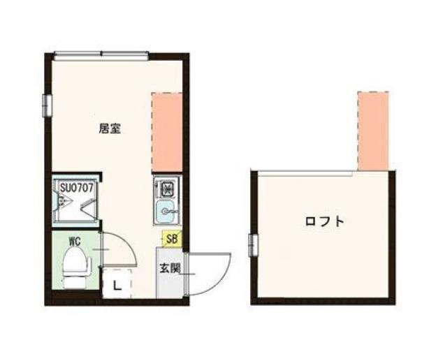 【間取り】 | ハーモニーテラス日ノ出町Ⅴ