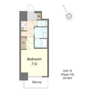 【間取り】 | S-RESIDENCE堺浜寺broad