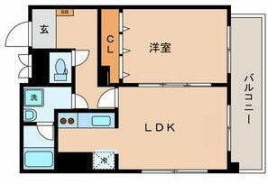 Ｌｅｖａｎｔｅ　Ａ　（レヴアンテア－）の間取り|間取りです。