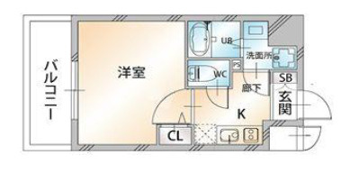 クオーレ神戸山手の間取り
