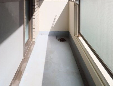 大成ルームズのバルコニー