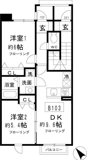 シエルの間取り