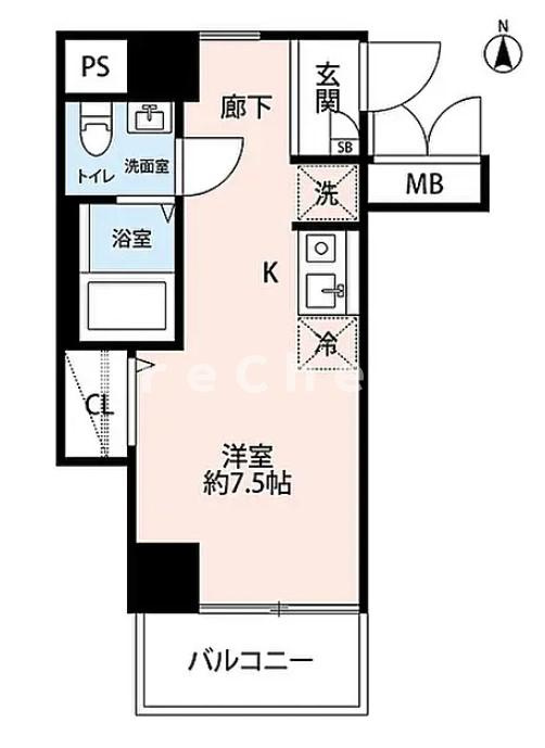 ヴェルト川口並木の間取り
