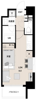 【間取り】 | アーバンパーク清澄白河 | 間取りです。