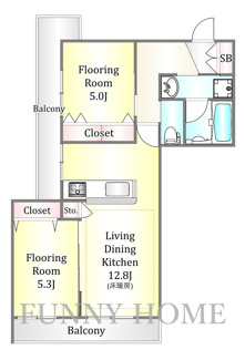【間取り】 | Ｎ・ＨＡＵＳ