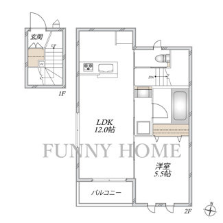 【間取り】 | ヴィラトポス