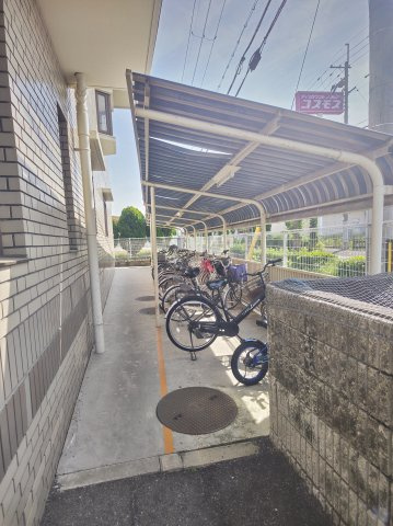 プランドールマツカワのその他共用部分|駐輪場です