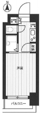 ルーブル新高円寺の間取り