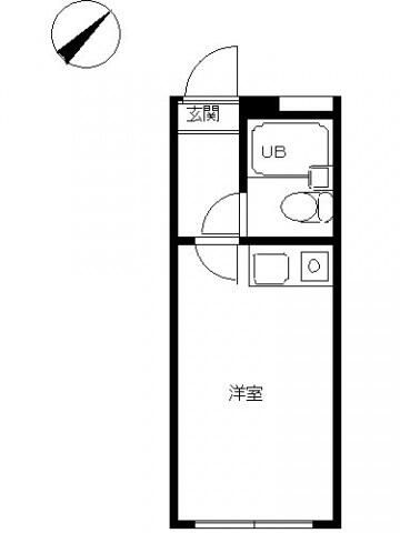 スカイピア弘明寺の間取り