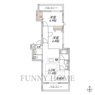 【間取り】 | Tarufu三軒茶屋