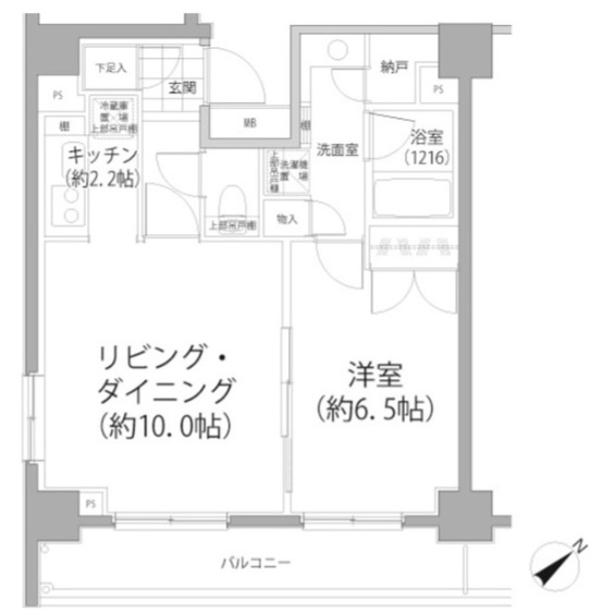 パークハビオ東向島の間取り