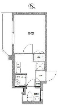三田新中野コーポの間取り
