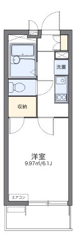 【間取り】 | レオパレスホワイトヒルズ西生田