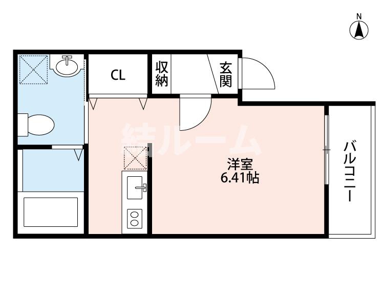 足立区南花畑１丁目のアパートの間取り