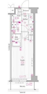 【間取り】 | ガーラ・ヒルズ不動前 | 間取りです。