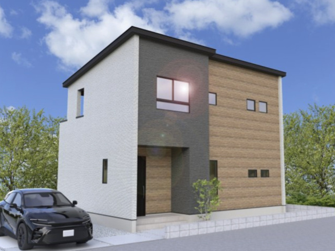【完成予想図】 | 大里郡寄居町第8期　ワイウッドコート　新築戸建　全4区画　1号棟 | 1号棟