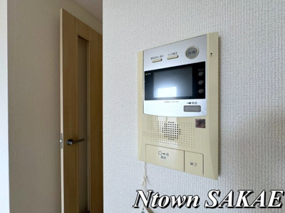 【セキュリティ】 | プレサンス名古屋STATIONディーヴァ | モニター付きインターフォンです
