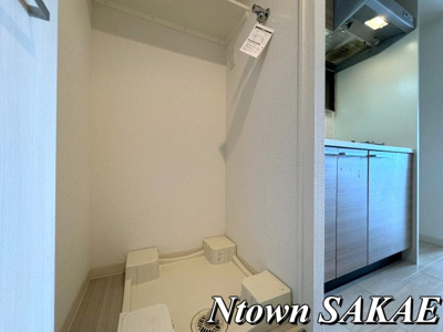 【設備】 | プレサンス名古屋STATIONディーヴァ | 洗濯機置き場です