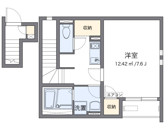 クレイノやよいの間取り|代表的な間取のため実際の間取とは異なる場合があります