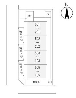 【区画図】 | フォンティーヌ弓之町
