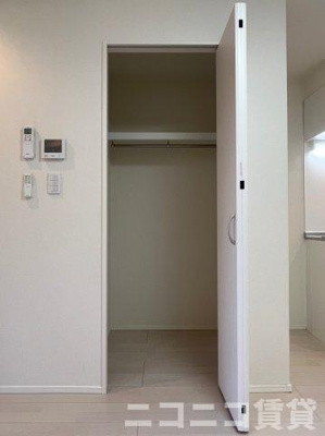 【収納】 | ハーモニーテラス千住緑町Ⅱ | 別号室イメージの為、現状を優先致します。